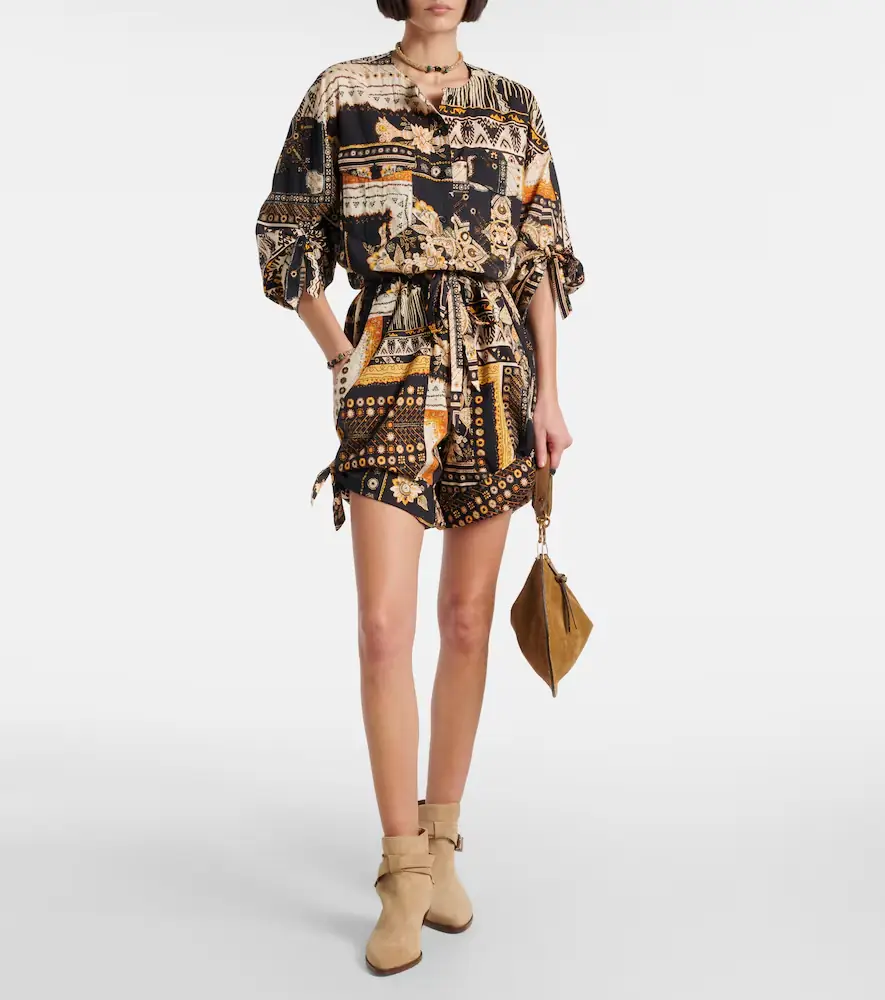 Marant Étoile Niely printed cotton romper | Thumbnail 5 Marant Étoile Niely printed cotton romper | Thumbnail 5
