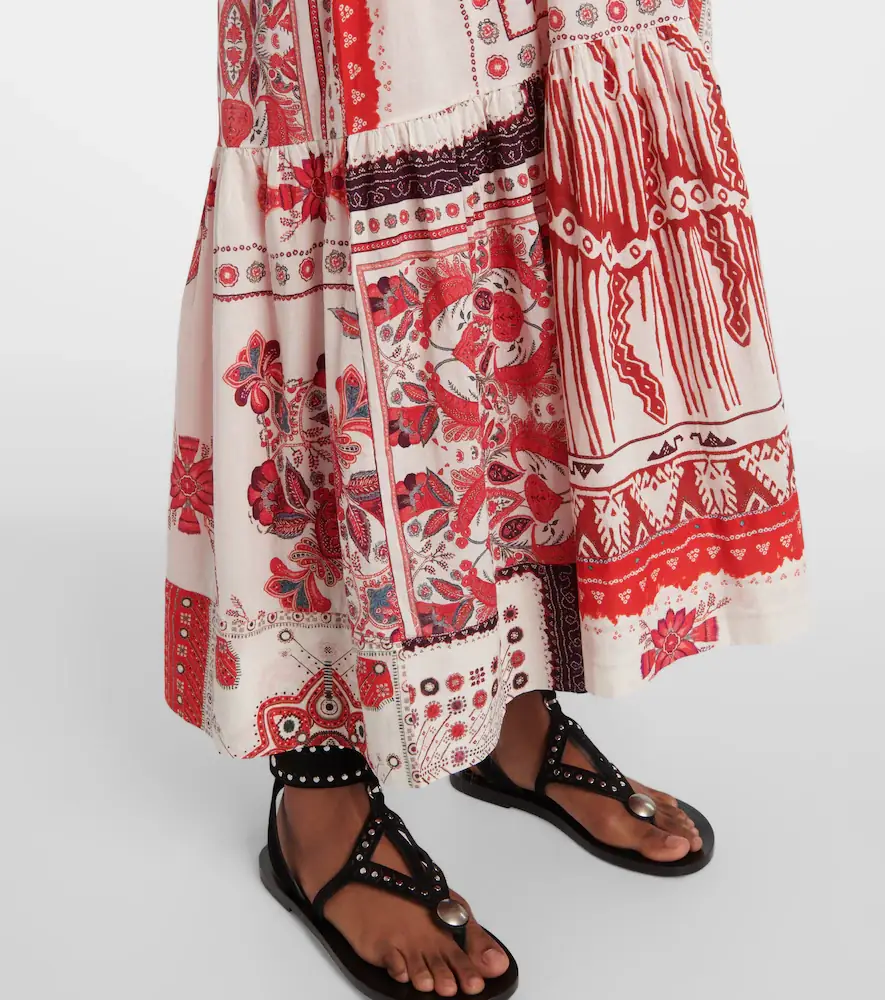 Marant Étoile Sabbage printed cotton midi dress | Thumbnail 2