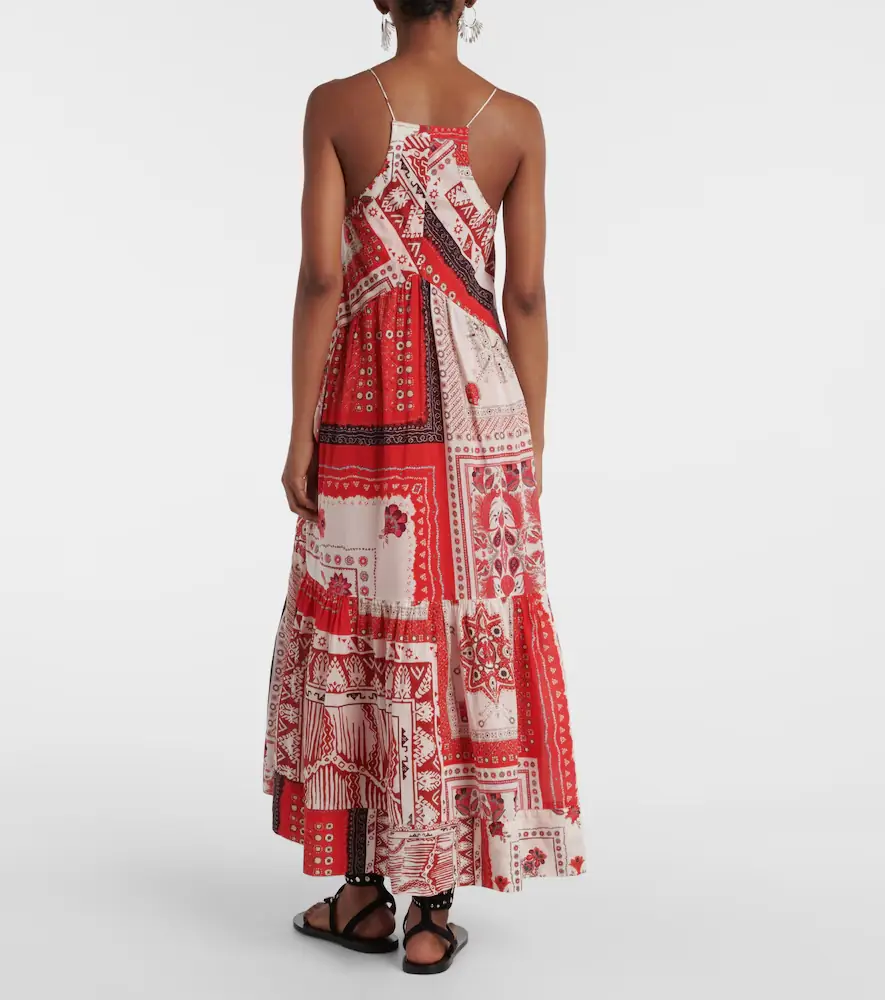 Marant Étoile Sabbage printed cotton midi dress | Thumbnail 5