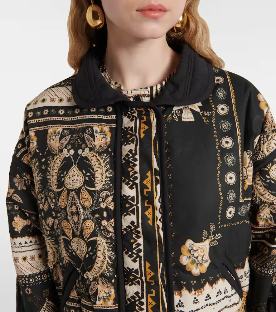 Marant Étoile Granger printed cotton bomber jacket | Thumbnail 3 Marant Étoile Granger printed cotton bomber jacket | Thumbnail 3