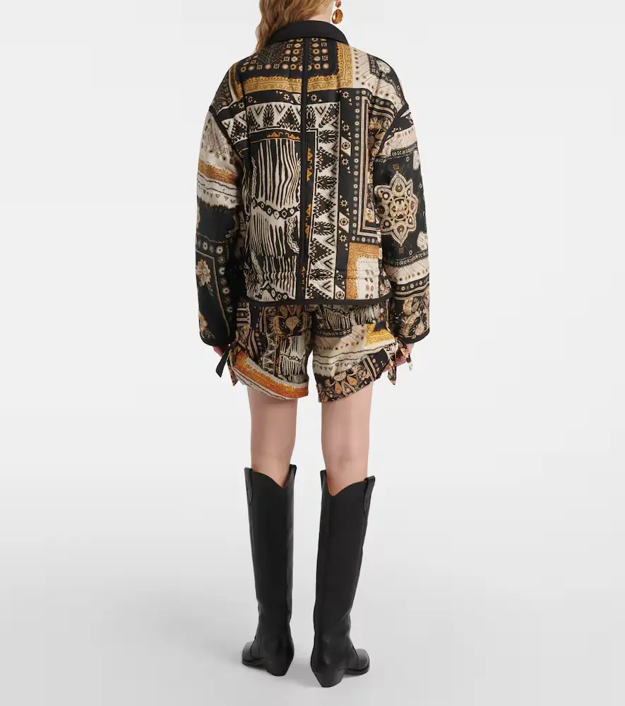 Marant Étoile Granger printed cotton bomber jacket | Thumbnail 5 Marant Étoile Granger printed cotton bomber jacket | Thumbnail 5