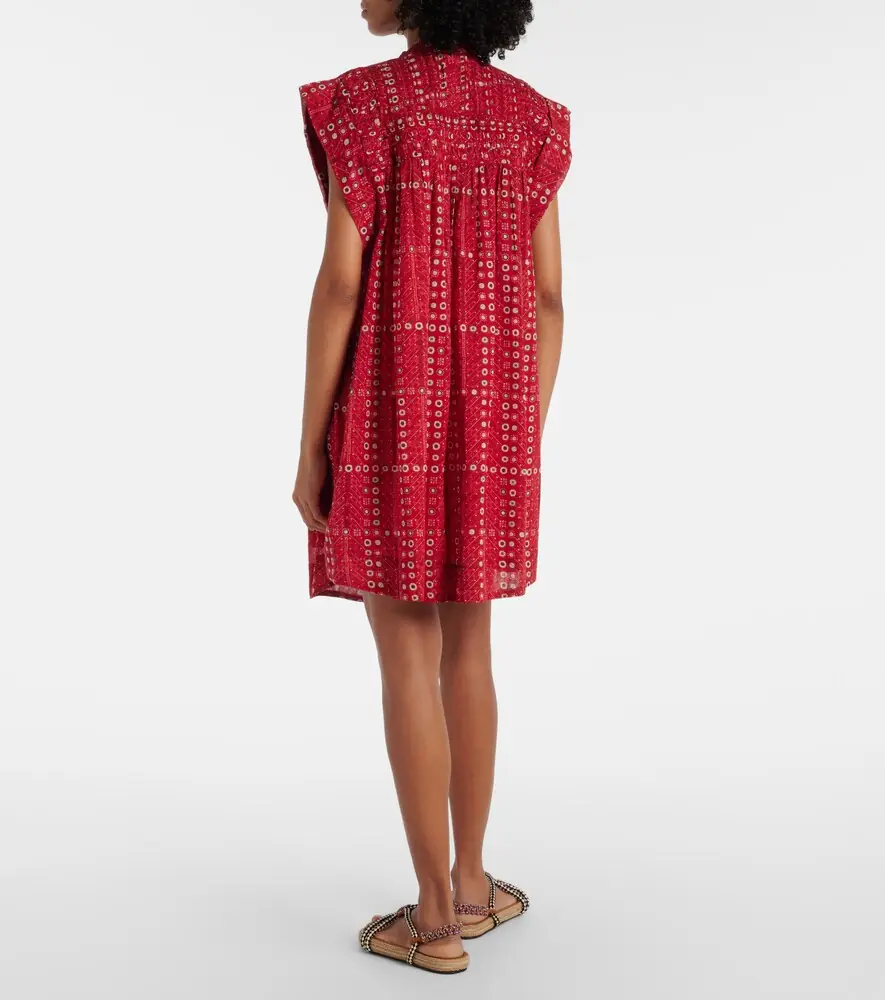 Marant Étoile Leazali printed cotton minidress | Thumbnail 4
