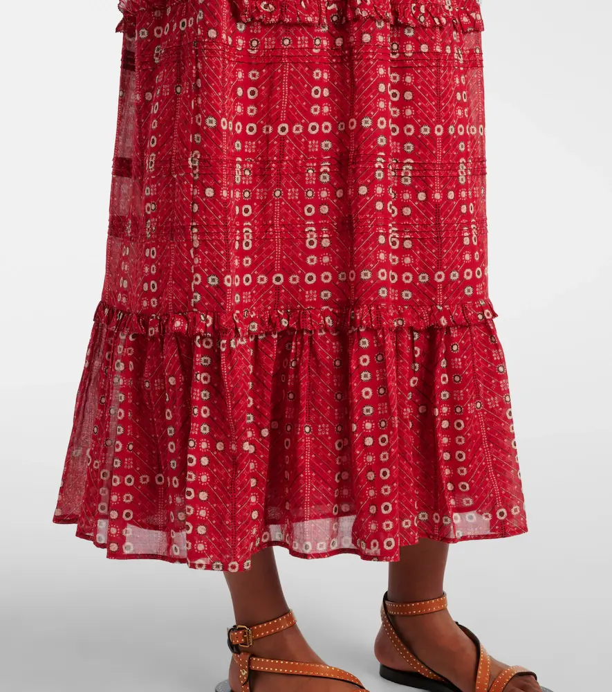 Marant Étoile Diya printed cotton maxi skirt | Thumbnail 3 Marant Étoile Diya printed cotton maxi skirt | Thumbnail 3