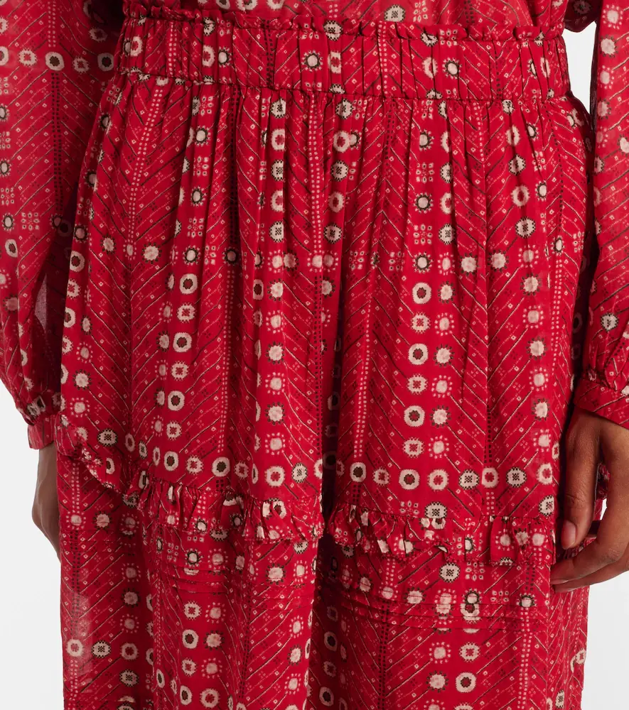 Marant Étoile Diya printed cotton maxi skirt | Thumbnail 4 Marant Étoile Diya printed cotton maxi skirt | Thumbnail 4