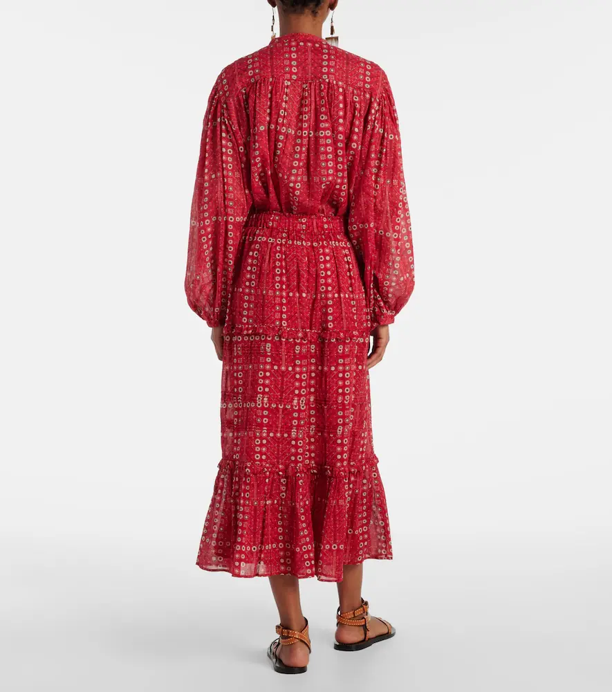Marant Étoile Diya printed cotton maxi skirt | Thumbnail 5 Marant Étoile Diya printed cotton maxi skirt | Thumbnail 5