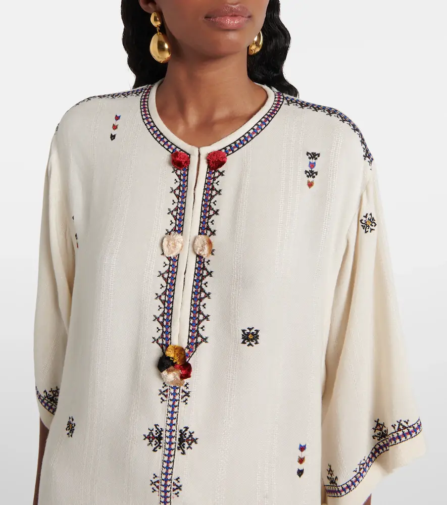 Marant Étoile Kressy embroidered minidress | Thumbnail 3