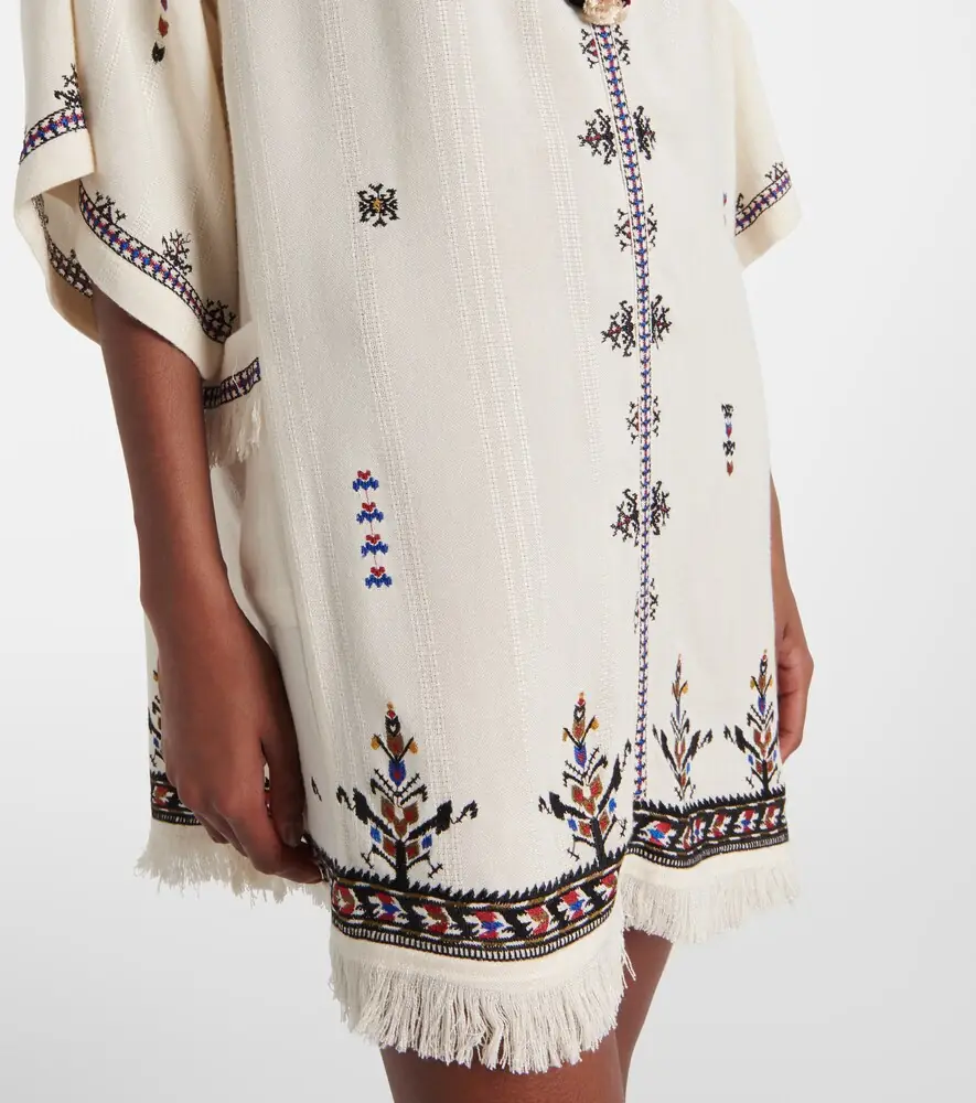 Marant Étoile Kressy embroidered minidress | Thumbnail 4