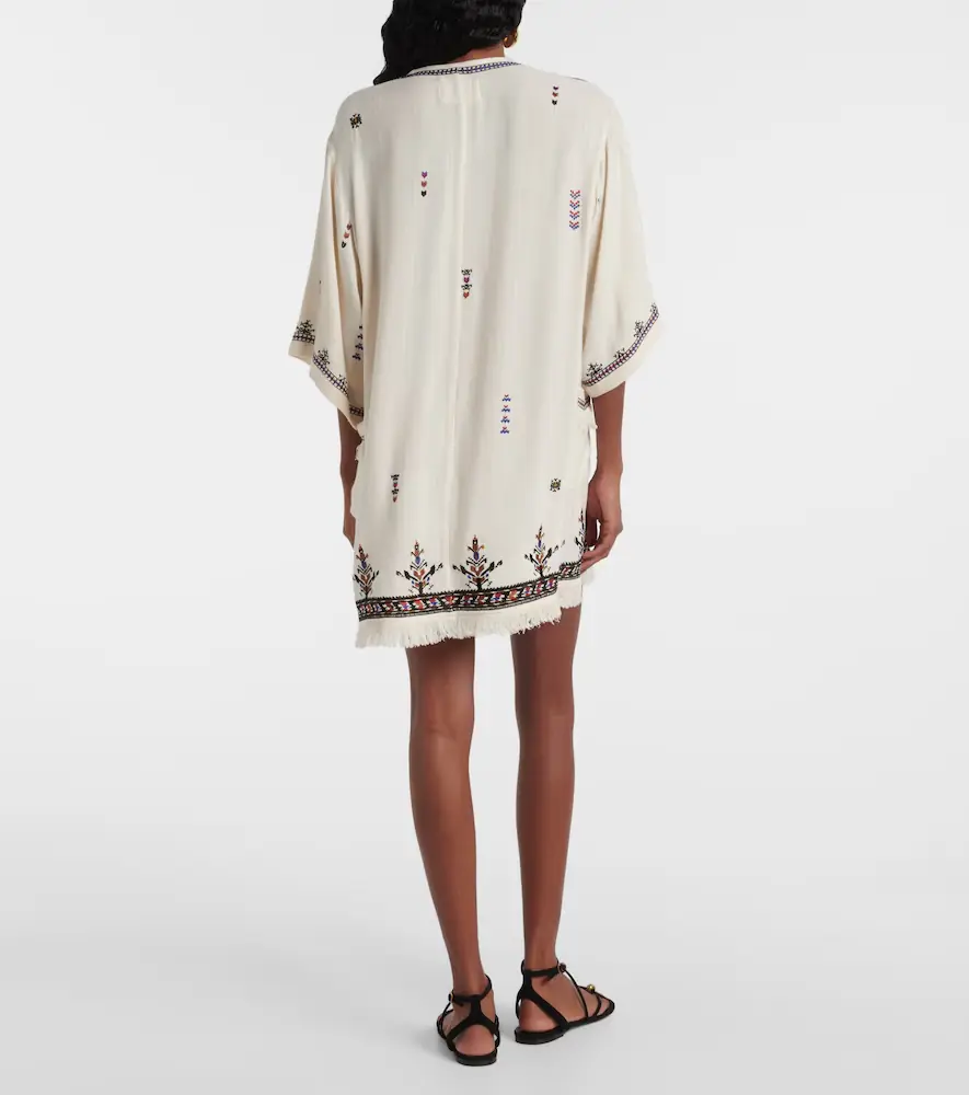 Marant Étoile Kressy embroidered minidress | Thumbnail 5