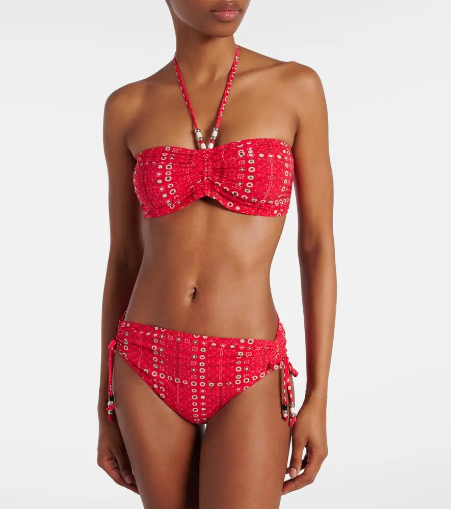 Marant Étoile Prudige printed mid-rise bikini bottoms | Thumbnail 4