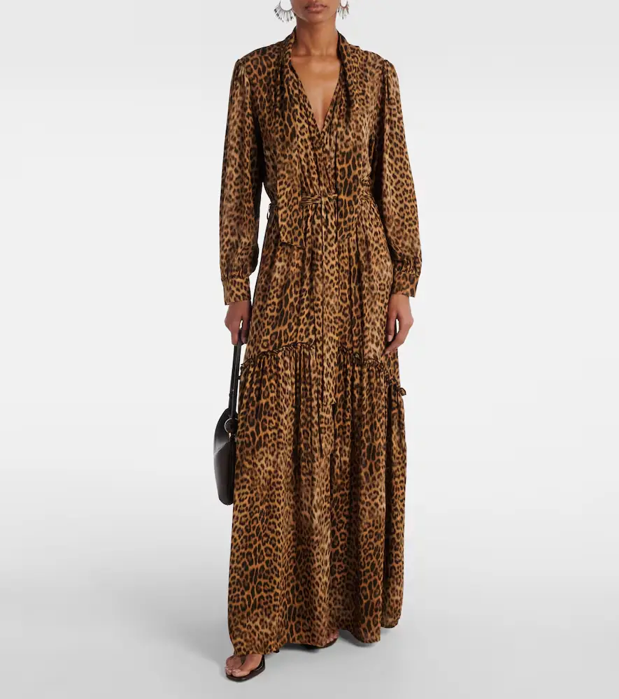 Melissa Odabash Skylar leopard-print maxi dress | Thumbnail 2
