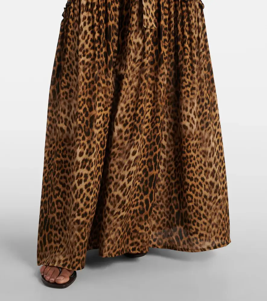 Melissa Odabash Skylar leopard-print maxi dress | Thumbnail 5