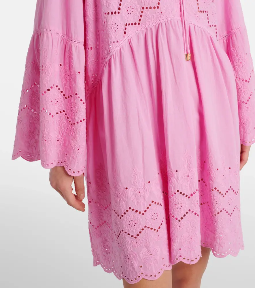 Melissa Odabash Sebenna embroidered cotton kaftan | Thumbnail 3