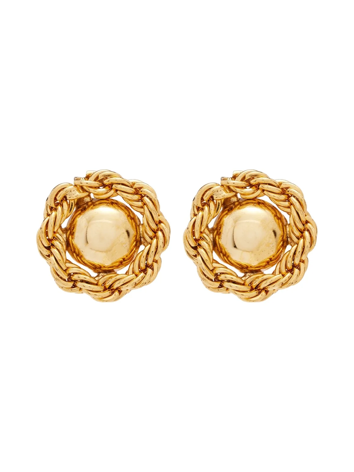 Caryann gold-plated earrings