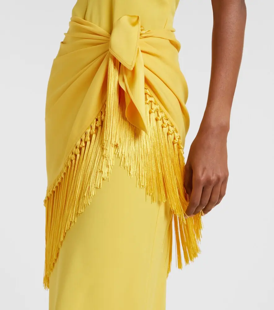 Taller Marmo Meteora open-back crêpe cady gown | Thumbnail 4 Taller Marmo Meteora open-back crêpe cady gown | Thumbnail 4