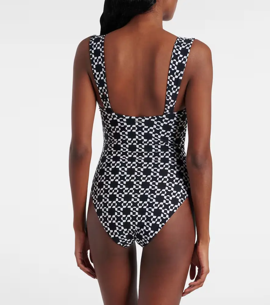 Simkhai Lexi printed bustier swimsuit | Thumbnail 4 Simkhai Lexi printed bustier swimsuit | Thumbnail 4