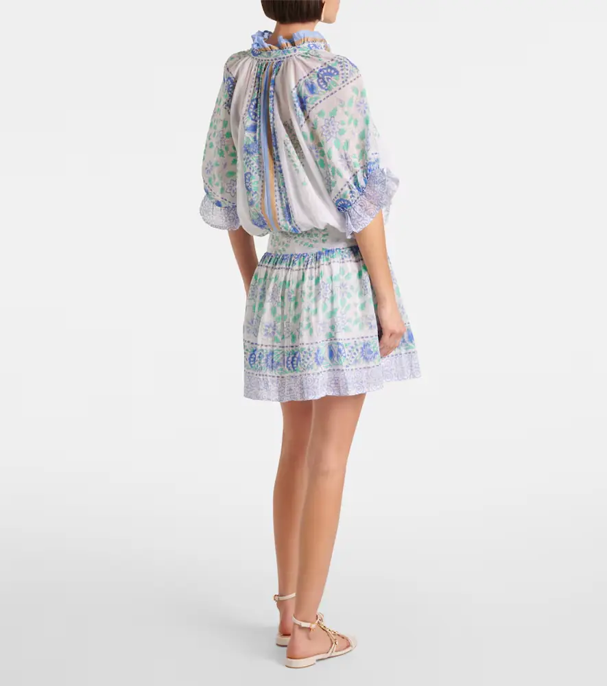 JULIET DUNN Paisley cotton minidress | Thumbnail 4