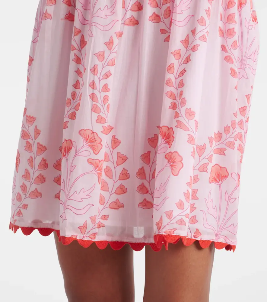 JULIET DUNN Printed cotton minidress | Thumbnail 2