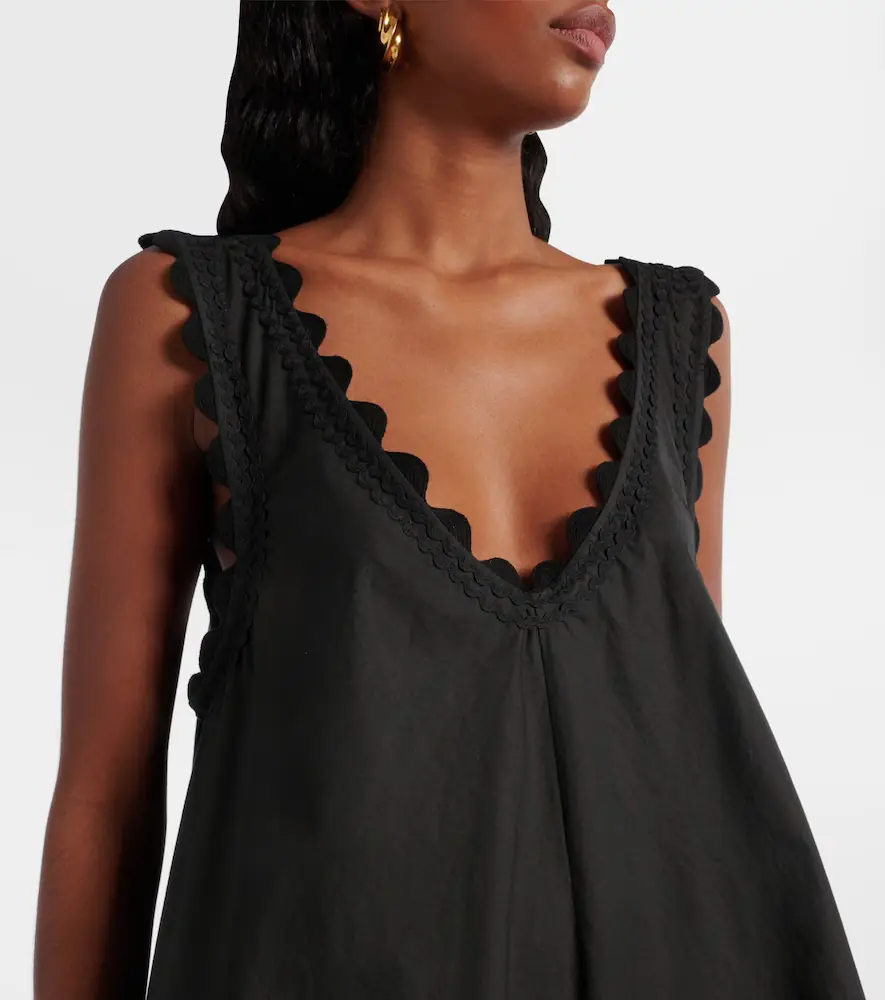 JULIET DUNN Embroidered cotton poplin minidress | Thumbnail 2 JULIET DUNN Embroidered cotton poplin minidress | Thumbnail 2