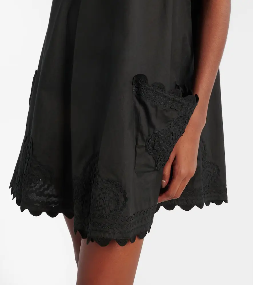 JULIET DUNN Embroidered cotton poplin minidress | Thumbnail 5 JULIET DUNN Embroidered cotton poplin minidress | Thumbnail 5