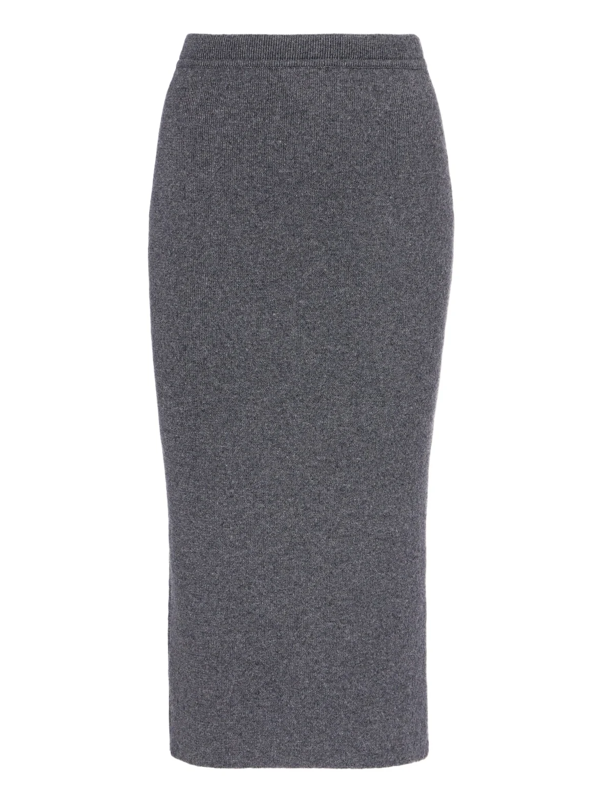 Cashmere and cotton-blend midi skirt Cashmere and cotton-blend midi skirt