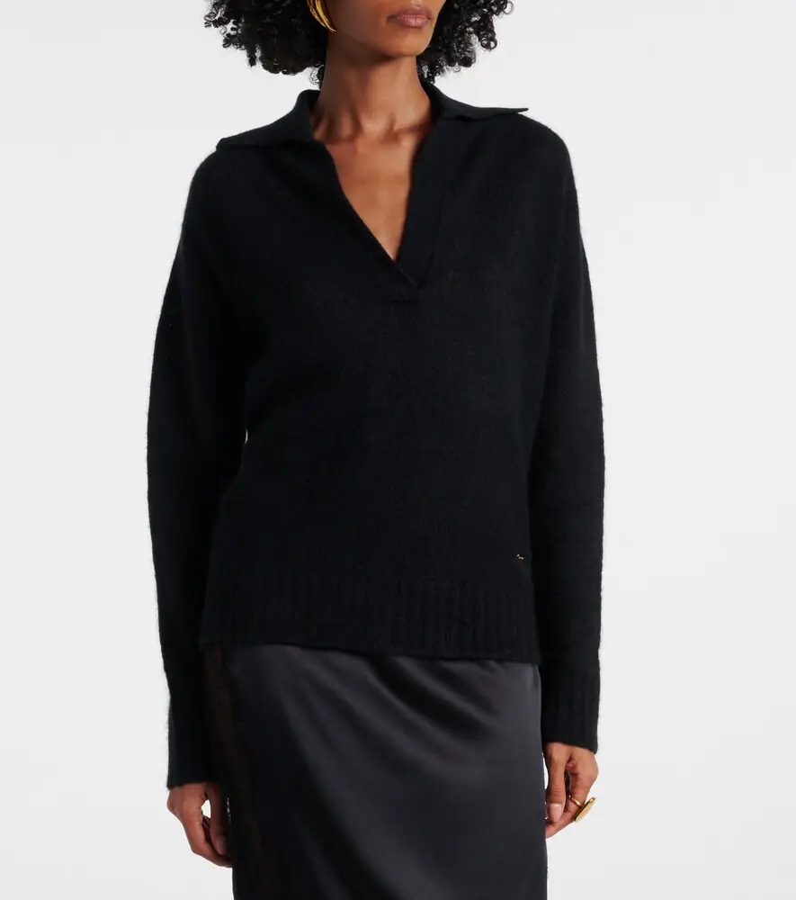 Tom Ford Cashmere and silk polo sweater | Thumbnail 4 Tom Ford Cashmere and silk polo sweater | Thumbnail 4