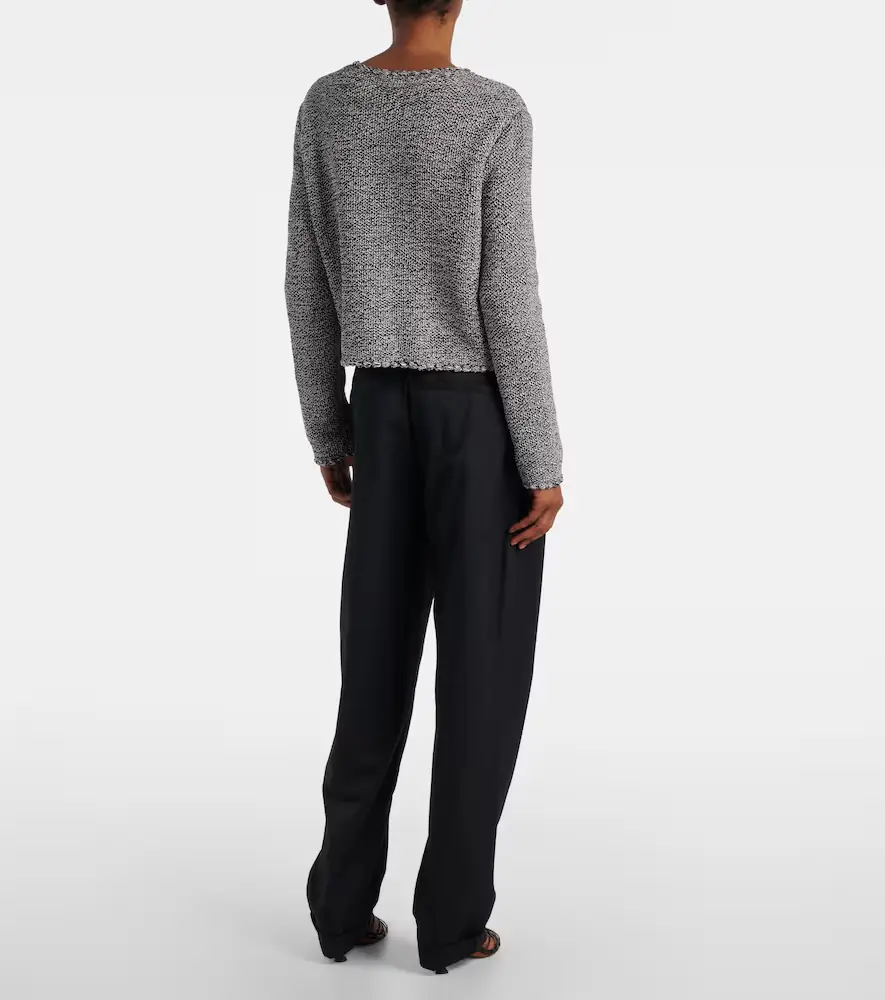 Proenza Schouler White Label Nidia macramé cotton jacket | Thumbnail 6
