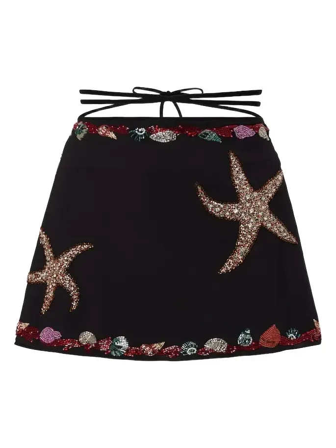 Calypso beaded wrap skirt Calypso beaded wrap skirt