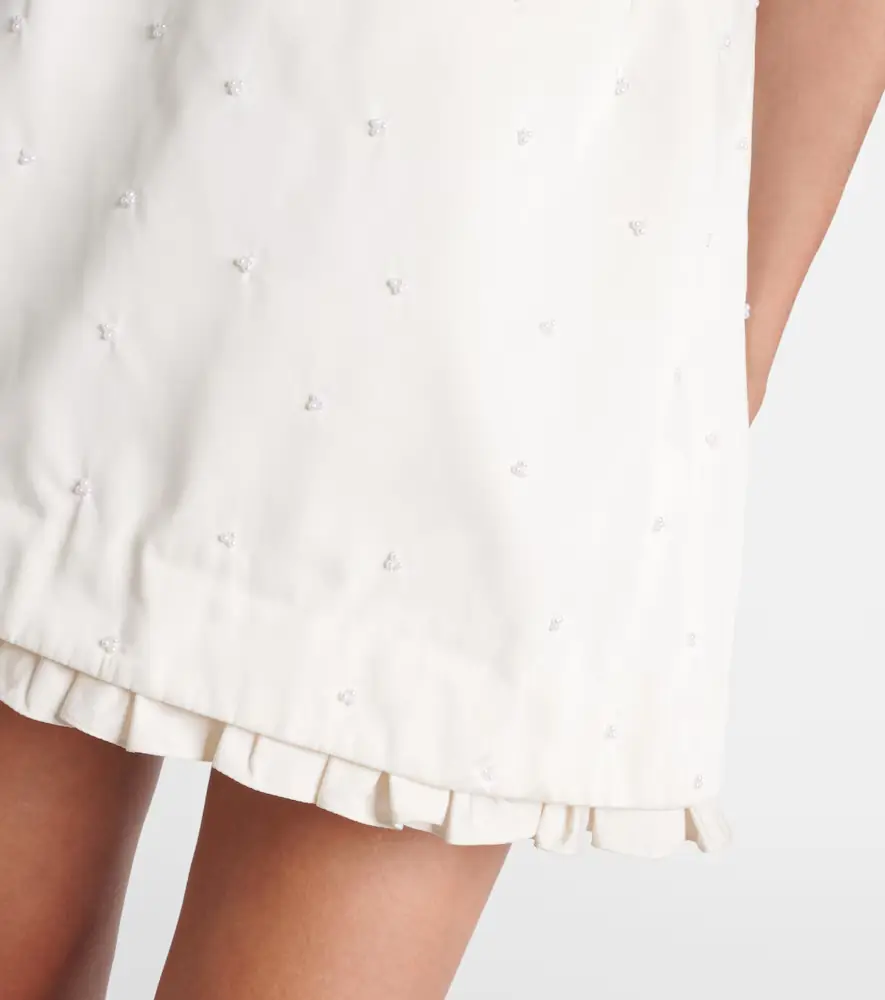 Clio Peppiatt Camelia embellished miniskirt | Thumbnail 4 Clio Peppiatt Camelia embellished miniskirt | Thumbnail 4
