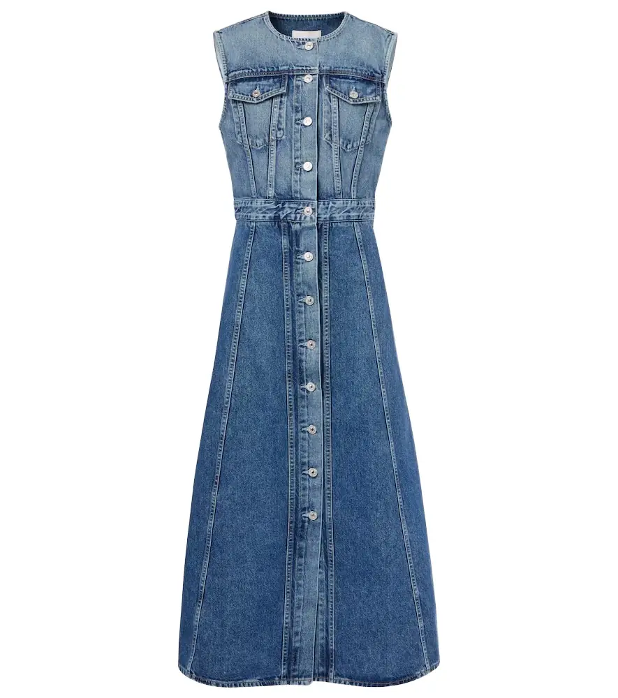 Citizens of Humanity Idalene denim midi dress