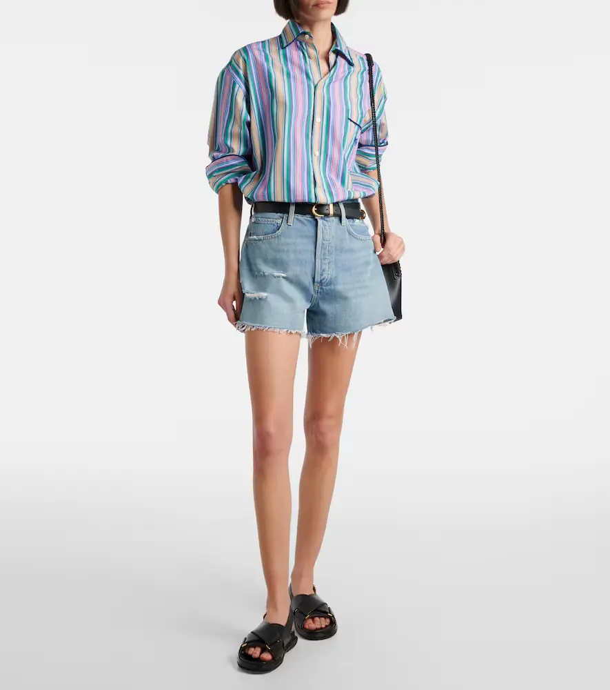 Citizens of Humanity Marlow Vintage mid-rise denim shorts | Thumbnail 3 Citizens of Humanity Marlow Vintage mid-rise denim shorts | Thumbnail 3