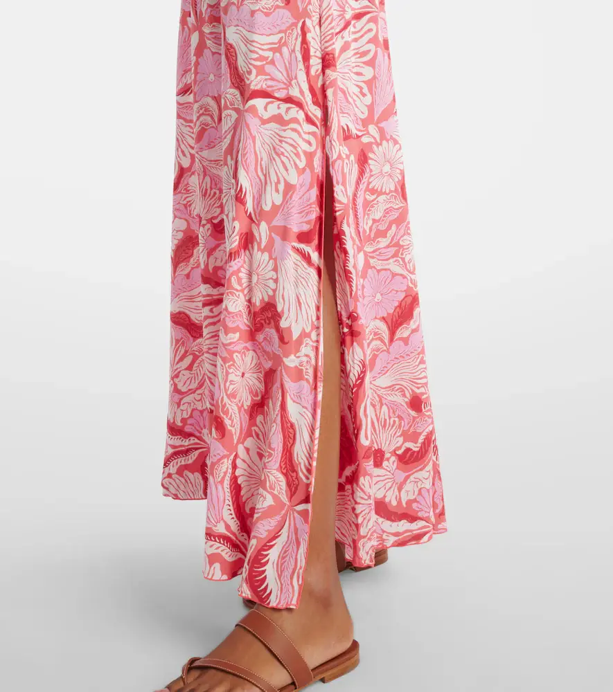 Poupette St Barth Cara floral maxi dress | Thumbnail 3