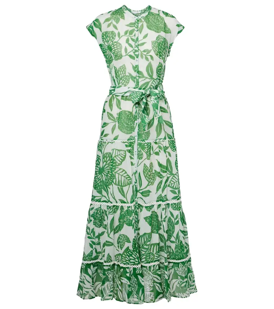 Poupette St Barth Kora printed cotton maxi dress | Image 1 Poupette St Barth Kora printed cotton maxi dress | Image 1