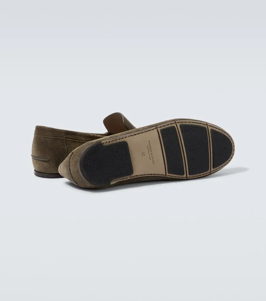 Manolo Blahnik Alder suede loafers | Thumbnail 3