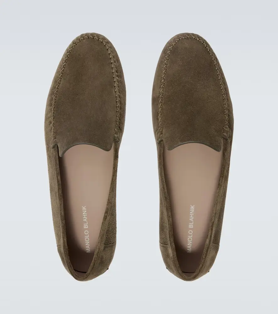 Manolo Blahnik Alder suede loafers | Thumbnail 4