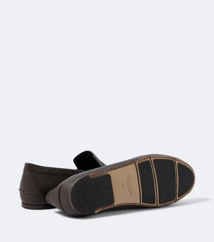 Manolo Blahnik Alder leather loafers | Thumbnail 6