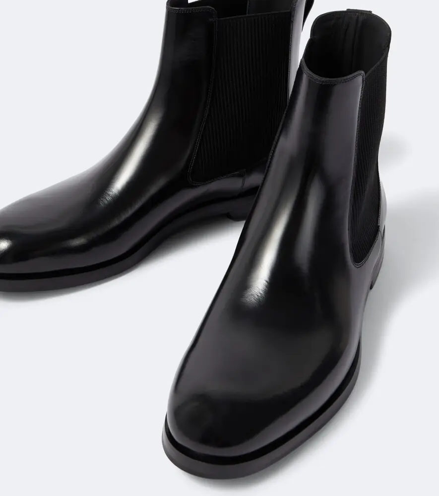Manolo Blahnik Sempione leather Chelsea boots | Thumbnail 4 Manolo Blahnik Sempione leather Chelsea boots | Thumbnail 4