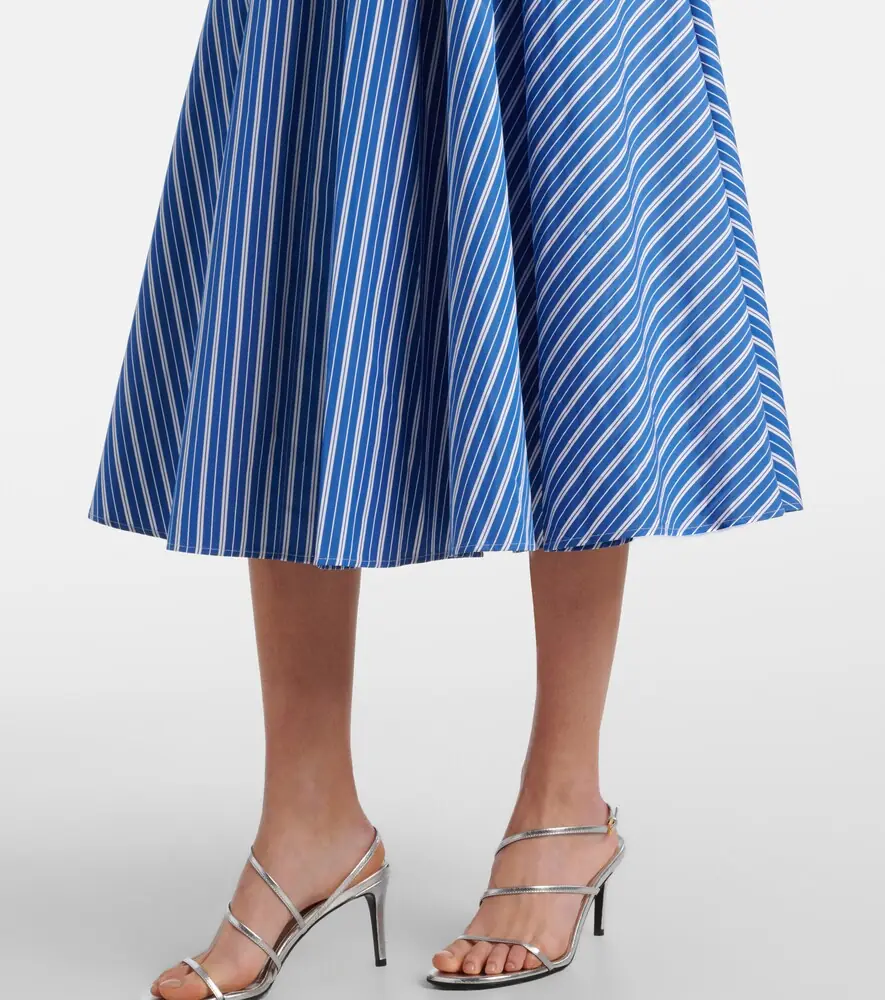 Patou Striped cotton shirt dress | Thumbnail 3 Patou Striped cotton shirt dress | Thumbnail 3