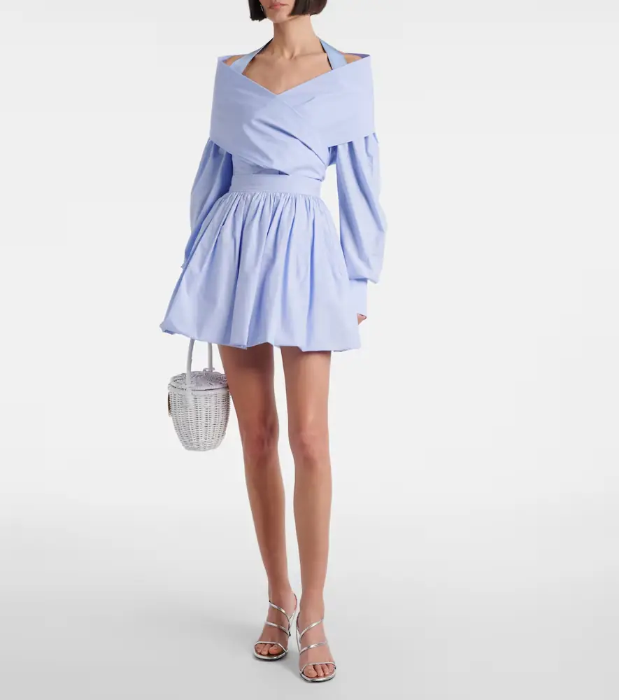 Patou Gathered miniskirt | Thumbnail 2