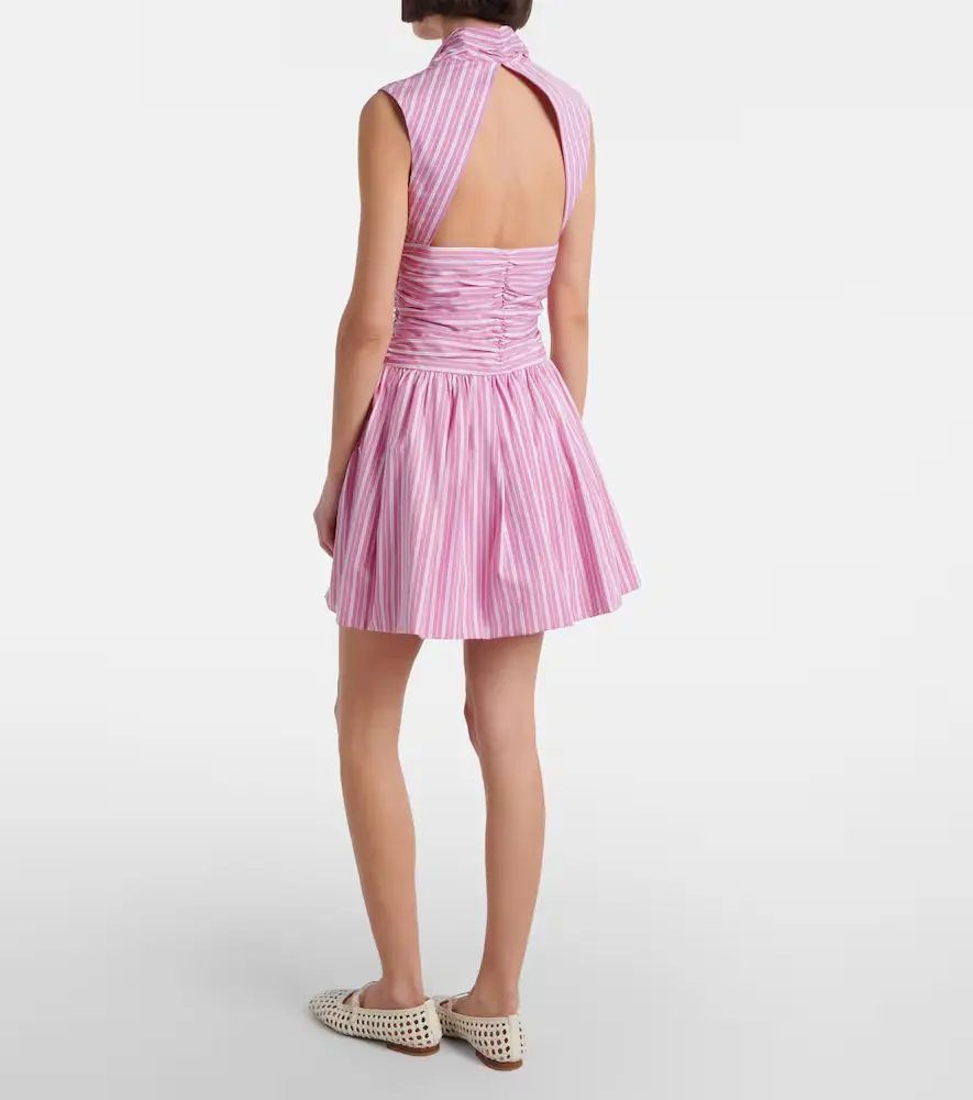 Patou Bloomer striped cotton minidress | Thumbnail 5 Patou Bloomer striped cotton minidress | Thumbnail 5
