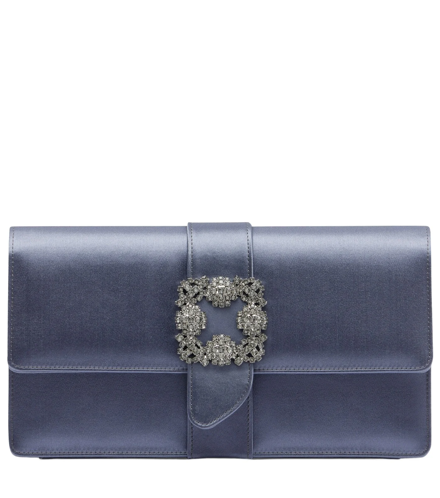 Capri embellished satin clutch Capri embellished satin clutch