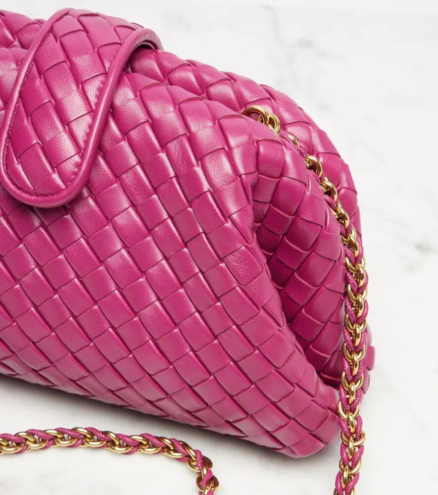 Bottega Veneta Lauren 1980 Small leather clutch | Thumbnail 3