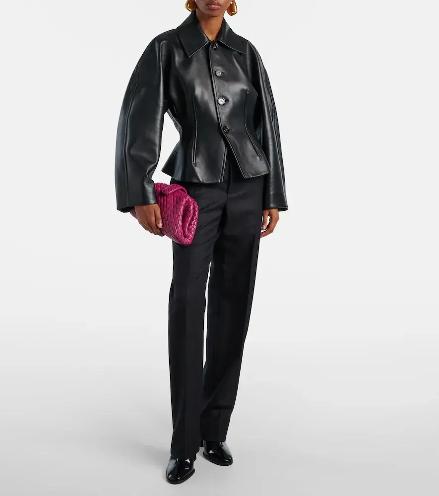 Bottega Veneta Lauren 1980 Small leather clutch | Thumbnail 6