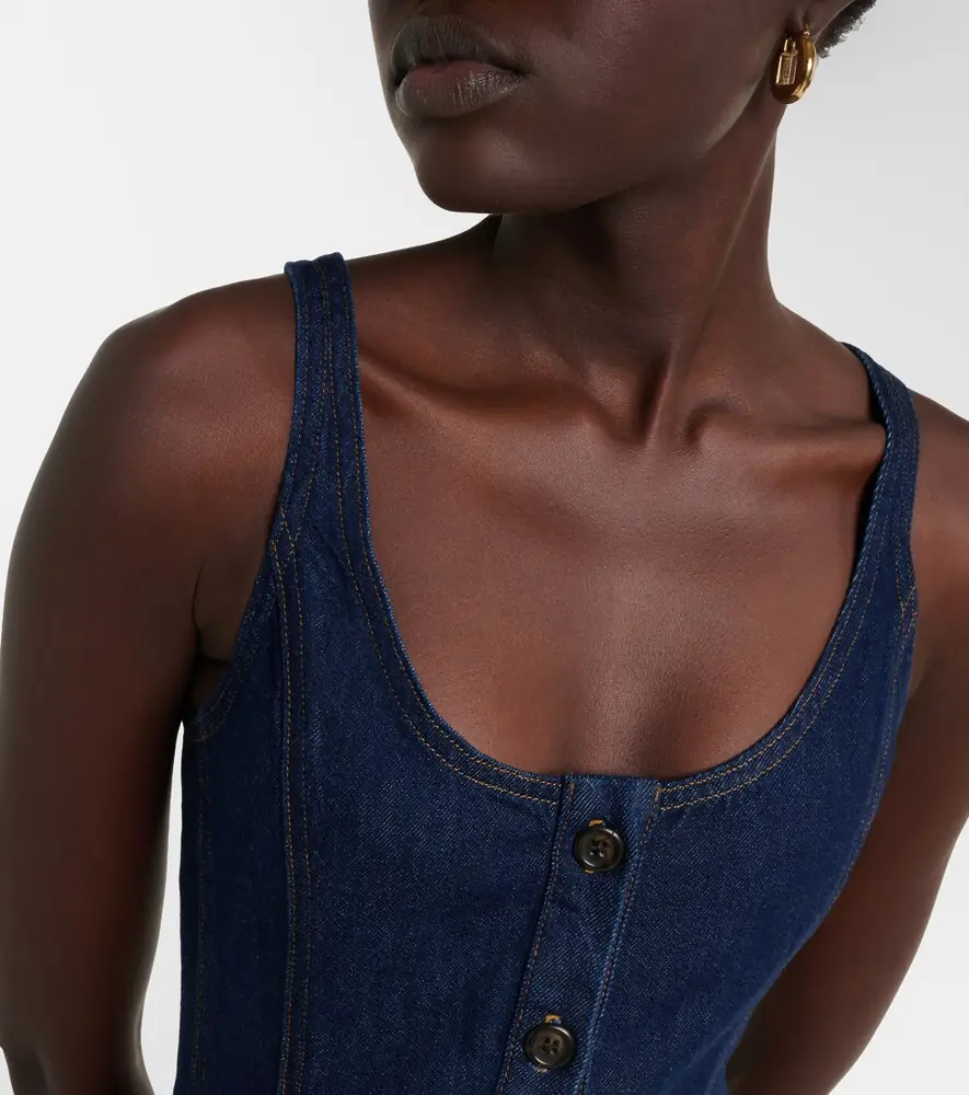 Citizens of Humanity x Argent Farrow denim midi dress | Thumbnail 4 Citizens of Humanity x Argent Farrow denim midi dress | Thumbnail 4