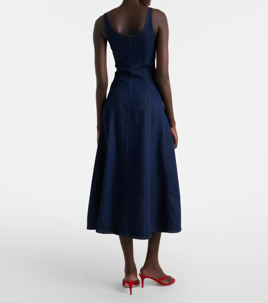 Citizens of Humanity x Argent Farrow denim midi dress | Thumbnail 5 Citizens of Humanity x Argent Farrow denim midi dress | Thumbnail 5