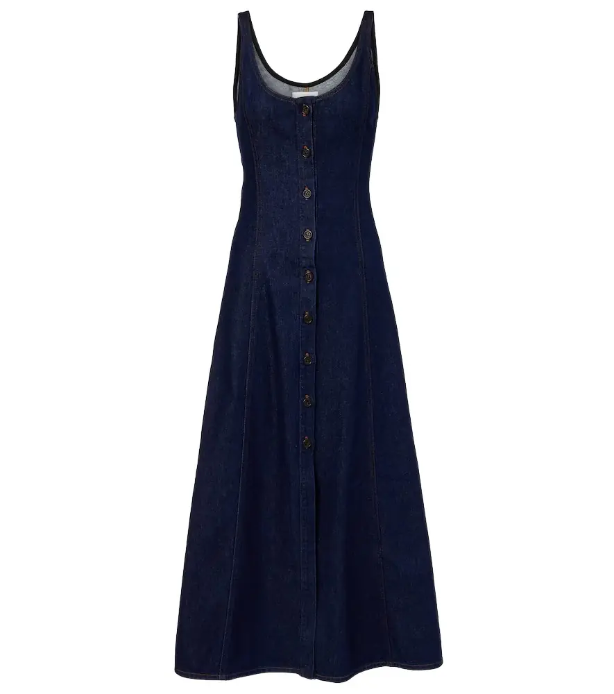 Citizens of Humanity x Argent Farrow denim midi dress