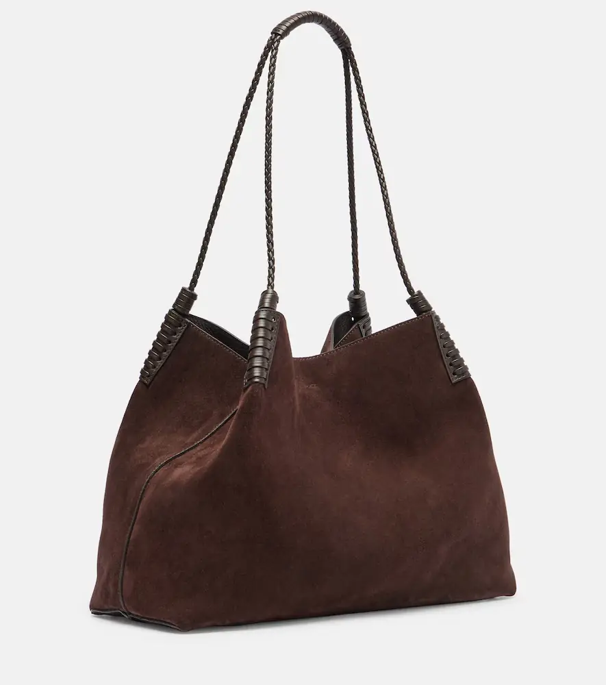 Etro Libra Medium suede tote bag | Thumbnail 2 Etro Libra Medium suede tote bag | Thumbnail 2