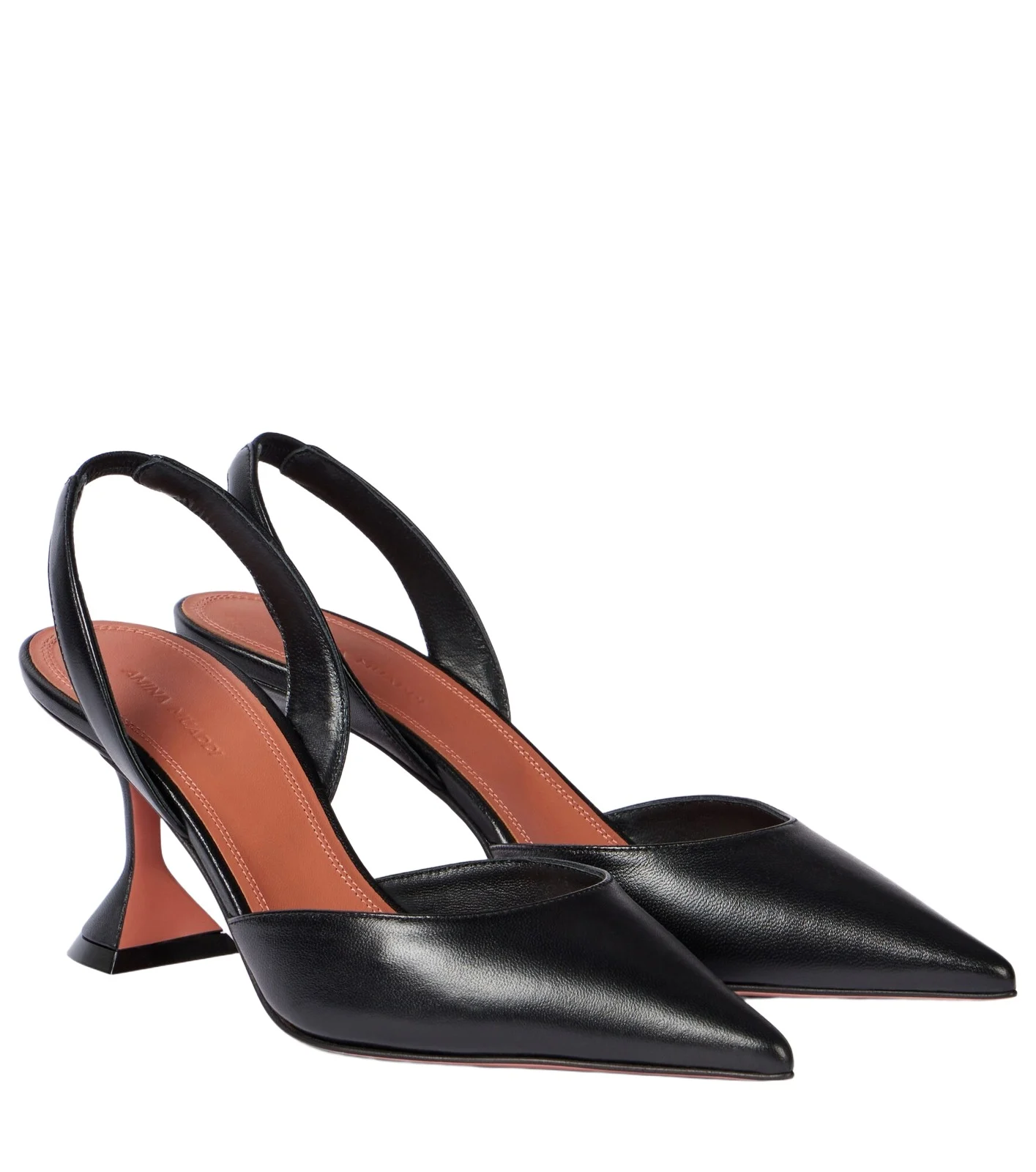 Holli 70 leather slingback pumps Holli 70 leather slingback pumps