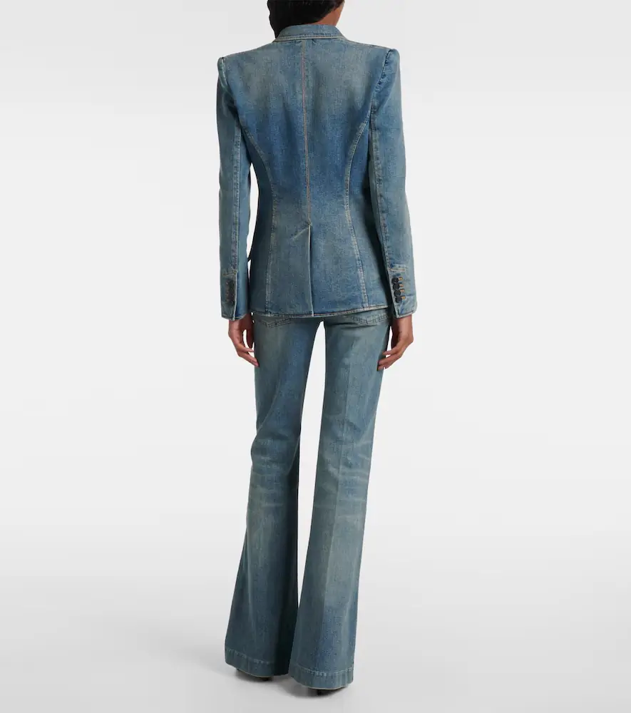 Alexander McQueen Denim blazer | Thumbnail 2
