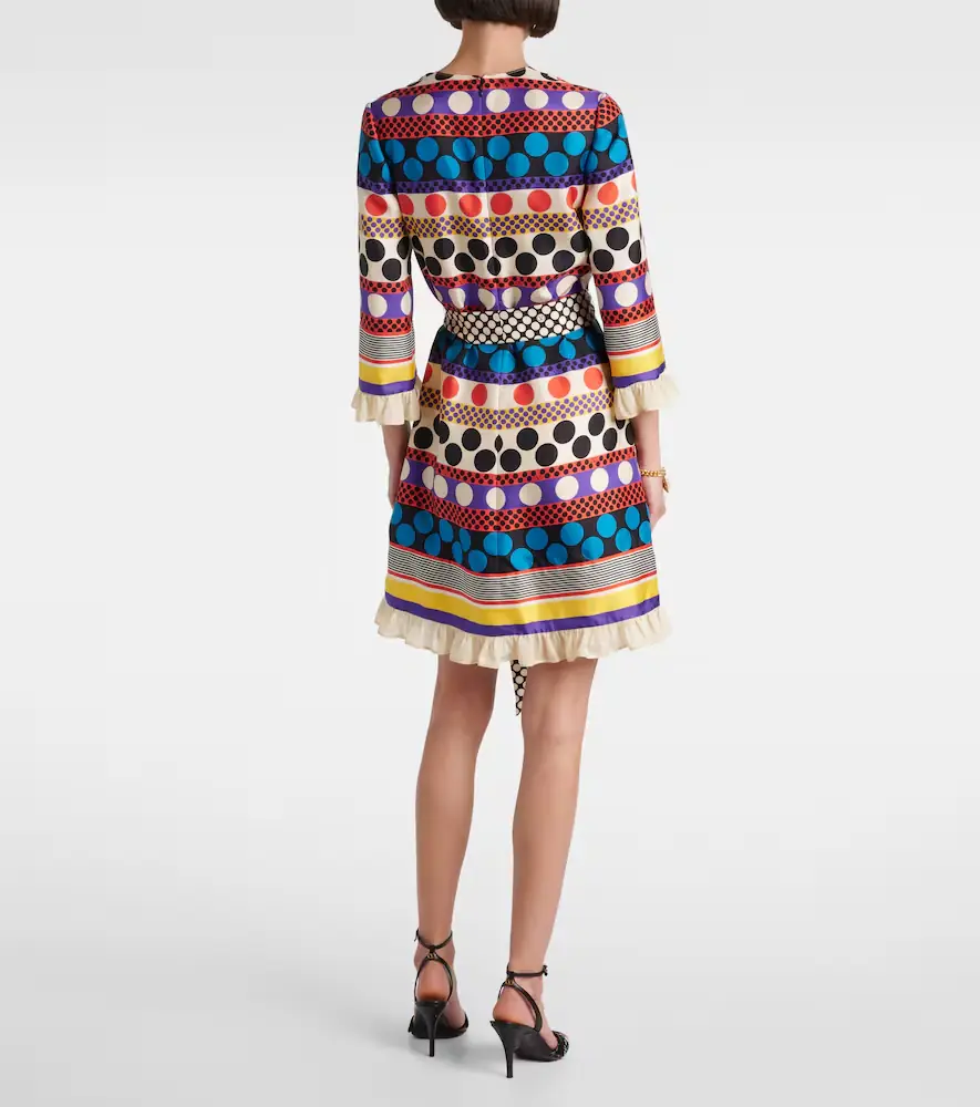 Valentino Garavani Escape polka-dot silk minidress | Thumbnail 3