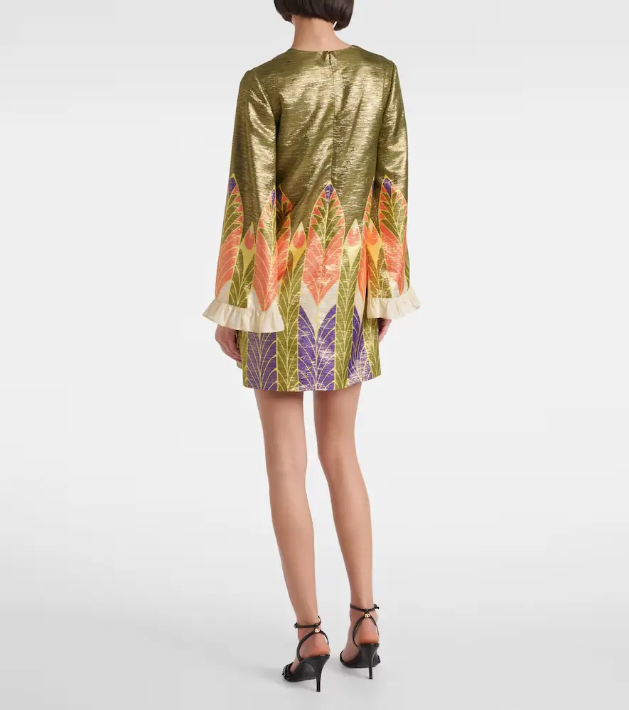 Valentino Garavani Escape printed silk-blend minidress | Thumbnail 4